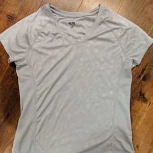 Champion v neck athletic tee shirt workout gear